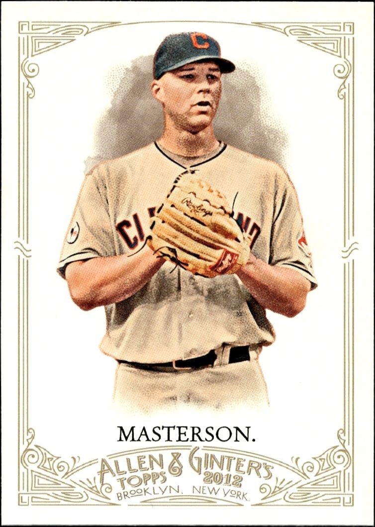 2012 Topps Allen & Ginter Justin Masterson #126 trading card