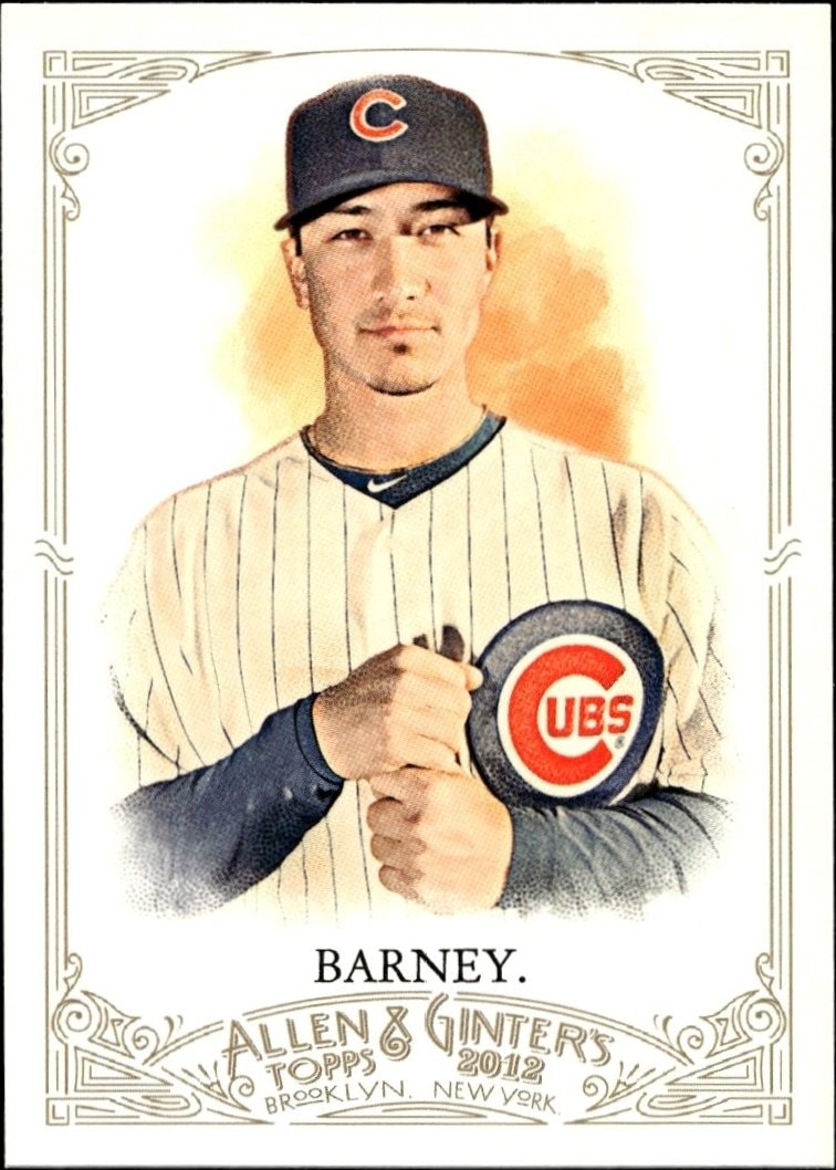 2012 Topps Allen & Ginter Darwin Barney #183 trading card