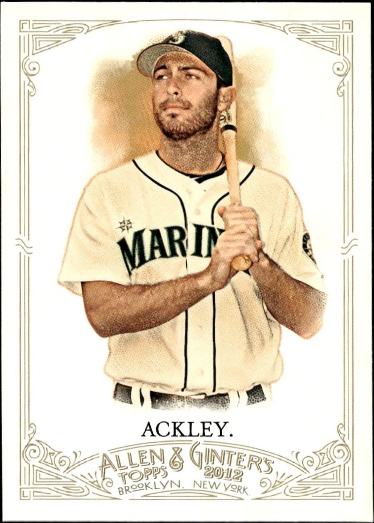 2012 Topps Allen & Ginter Dustin Ackley #28 trading card