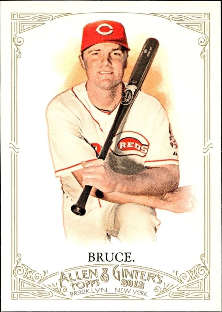 2012 Topps Allen & Ginter Jay Bruce #173 trading card