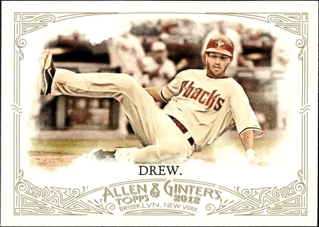 2012 Topps Allen & Ginter Stephen Drew #177 trading card