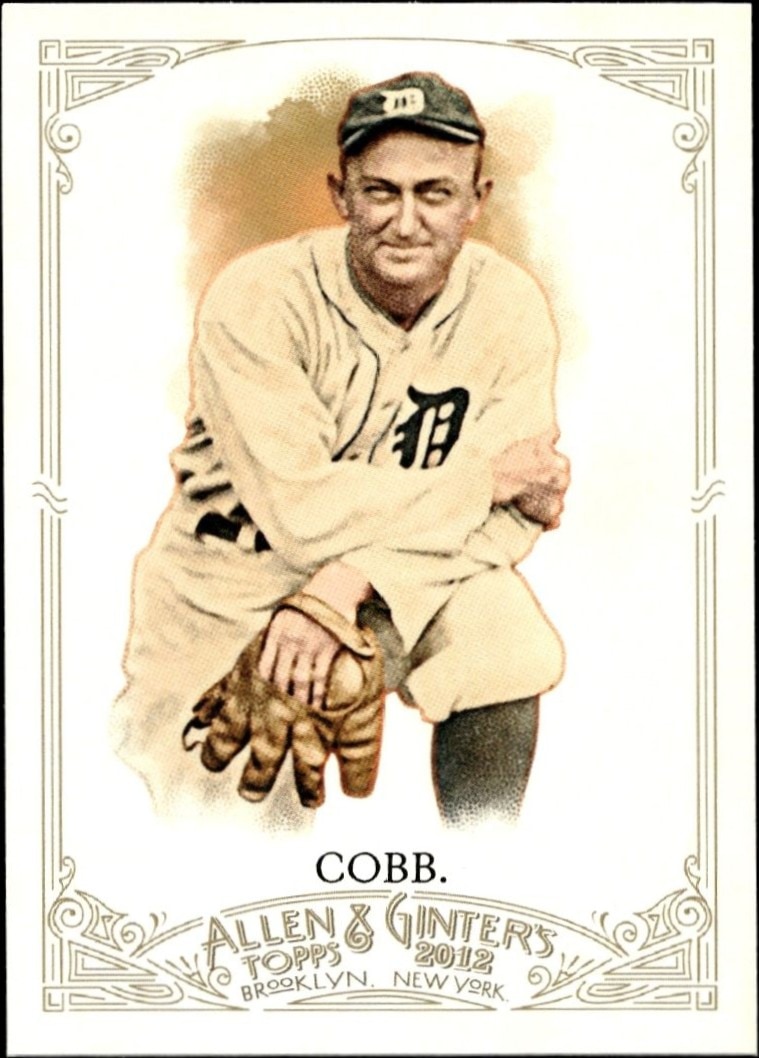 2012 Topps Allen & Ginter Ty Cobb #197 trading card