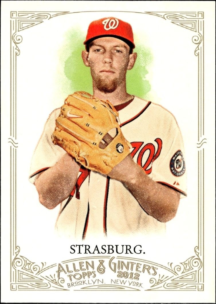 2012 Topps Allen & Ginter Stephen Strasburg #171 trading card