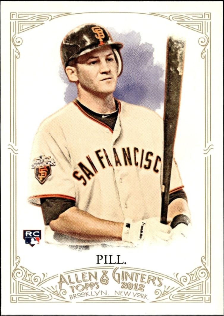 2012 Topps Allen & Ginter Brett Pill #192 trading card