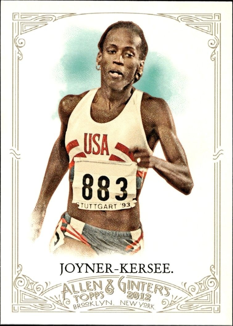 2012 Topps Allen & Ginter Jackie Joyner-Kersee #193 trading card