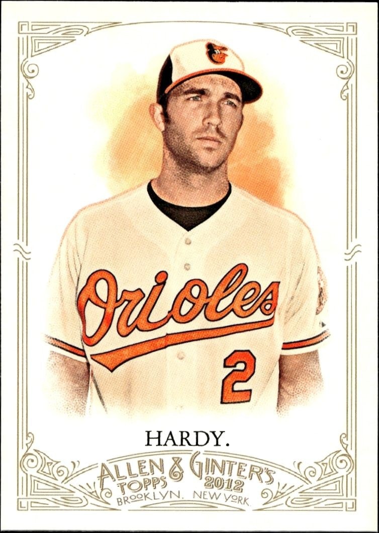 2012 Topps Allen & Ginter J.J. Hardy #194 trading card