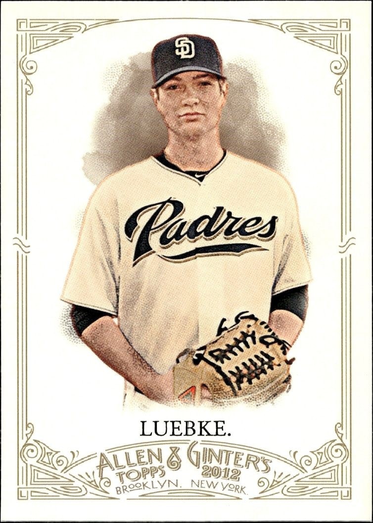 2012 Topps Allen & Ginter Cory Luebke #207 trading card