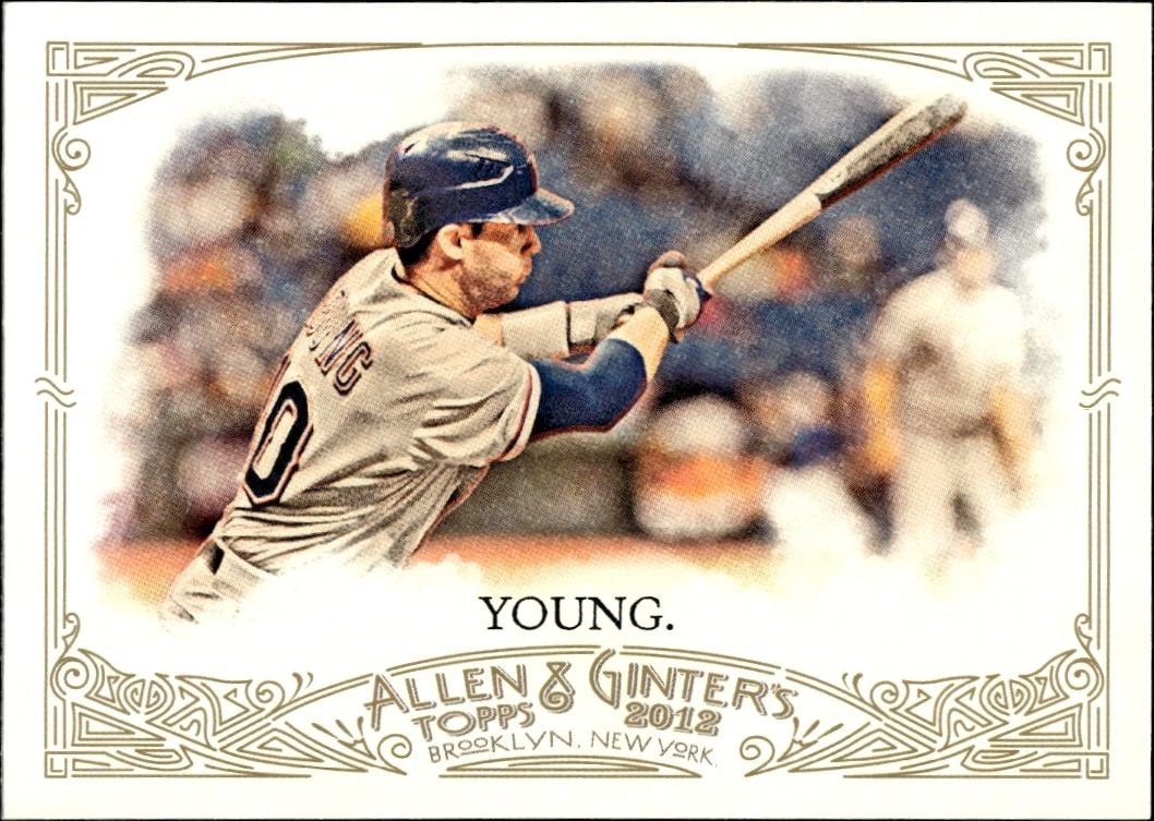2012 Topps Allen & Ginter Michael Young #227 trading card