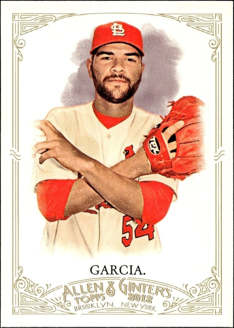 2012 Topps Allen & Ginter Jaime Garcia #202 trading card