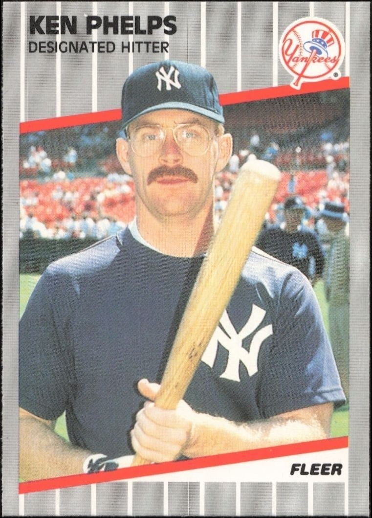 1989 Fleer Ken Phelps #264 trading card