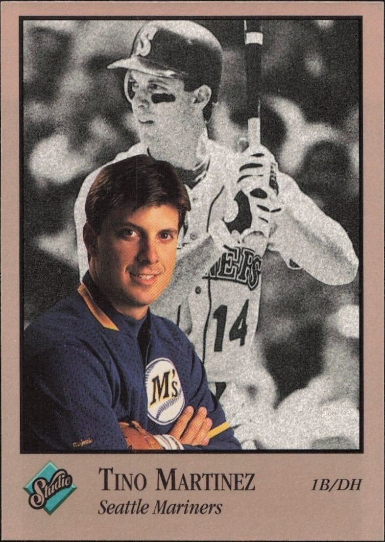 1992 Leaf Studio Tino Martinez #236 trading card