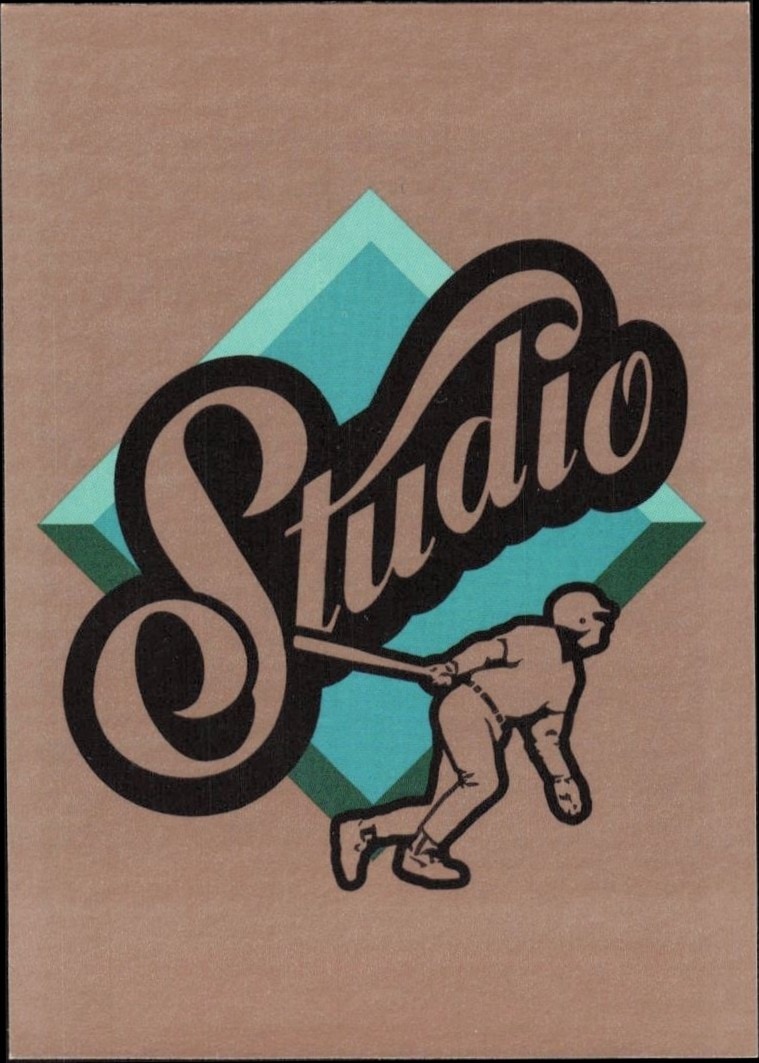 1992 Leaf Studio Header Card #NNO trading card