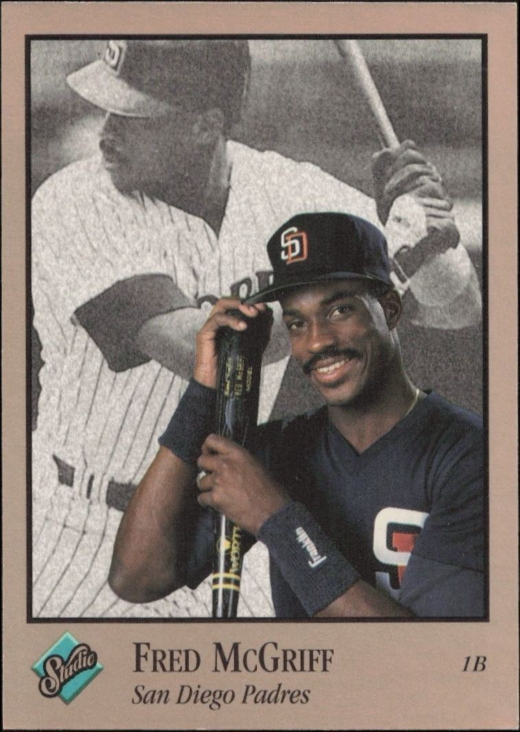 1992 Leaf Studio Fred McGriff #106 trading card