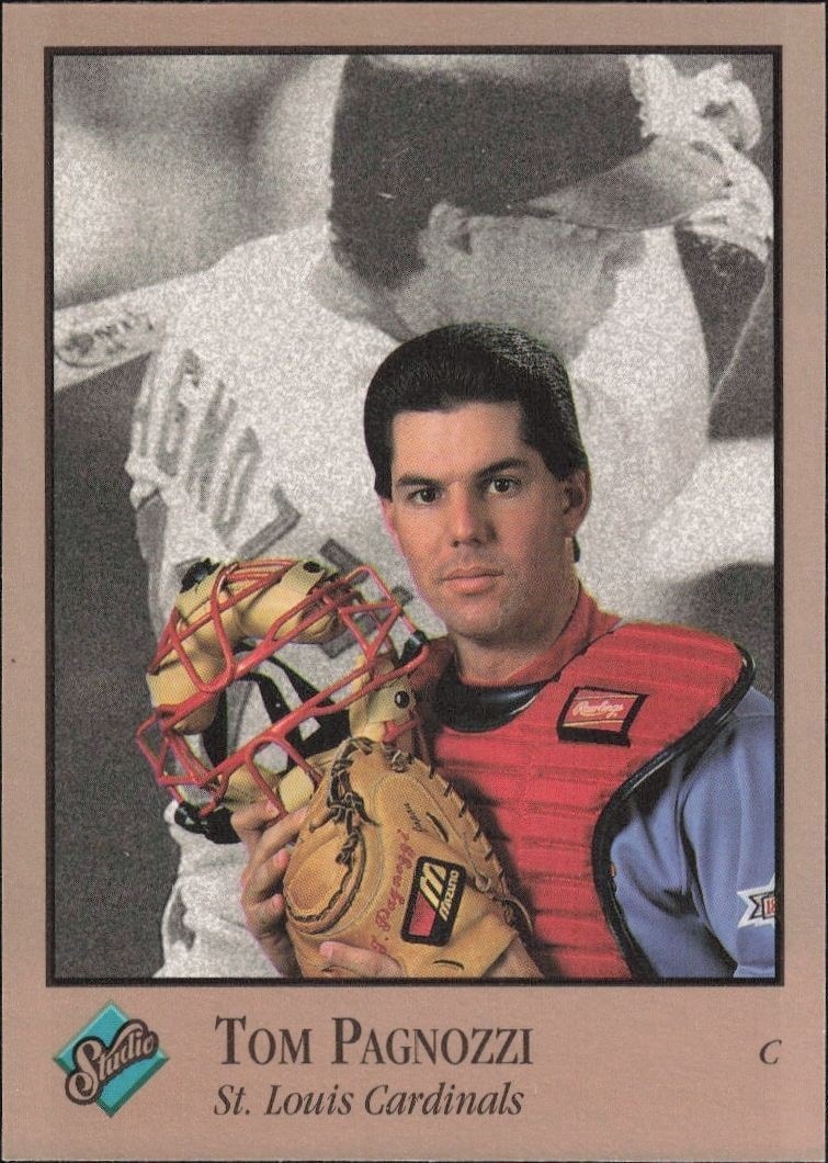 1992 Leaf Studio Tom Pagnozzi #96 trading card