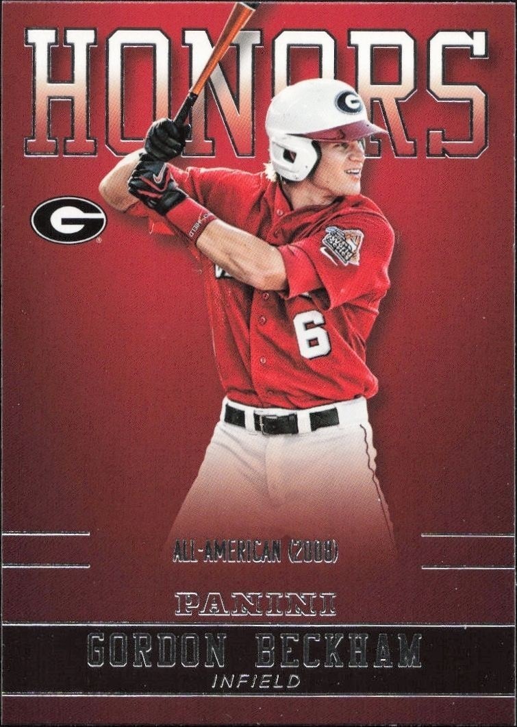 2015 Panini Gordon Beckham #GB-GA trading card