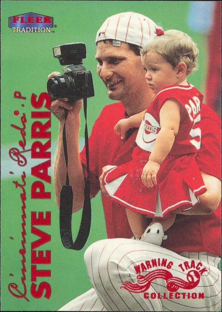 1999 Fleer Steve Parris #383W trading card