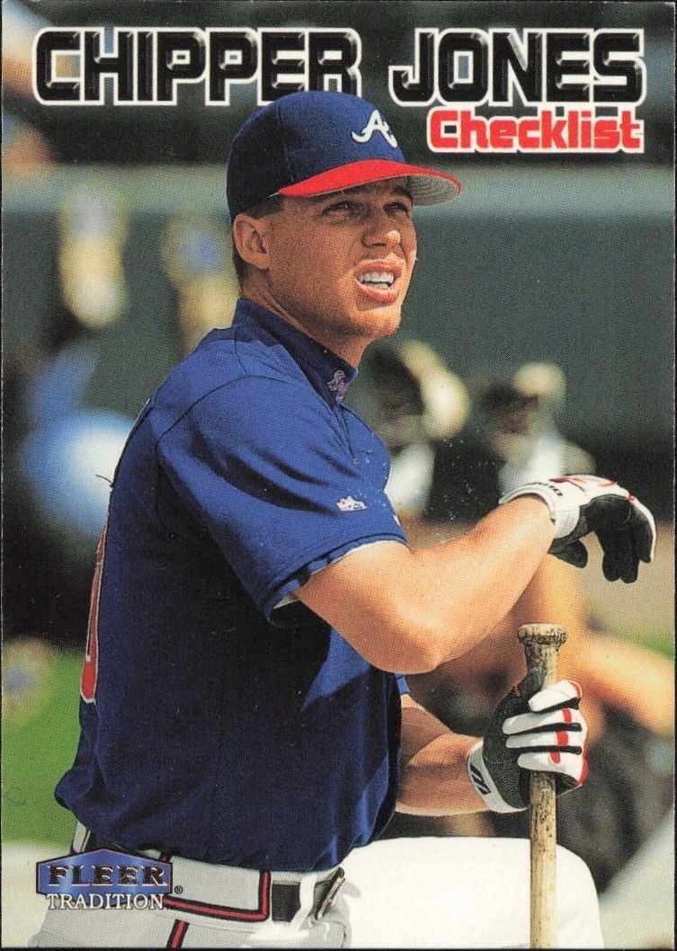 1999 Fleer Checklist #592 trading card