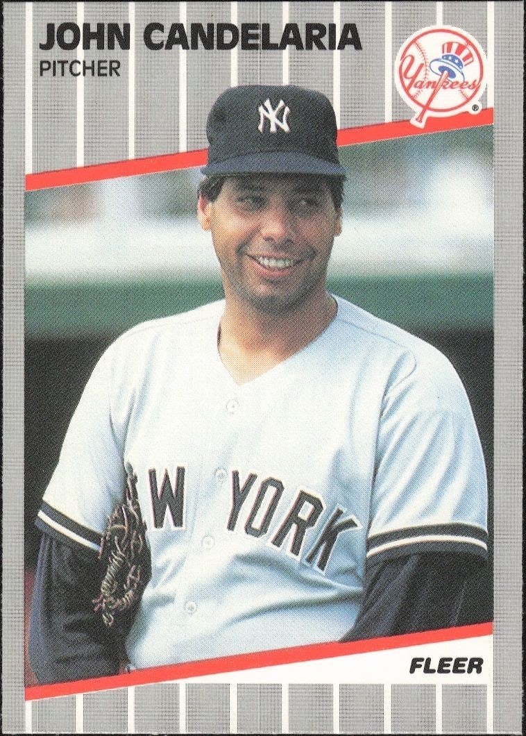 1989 Fleer John Candelaria #251 trading card