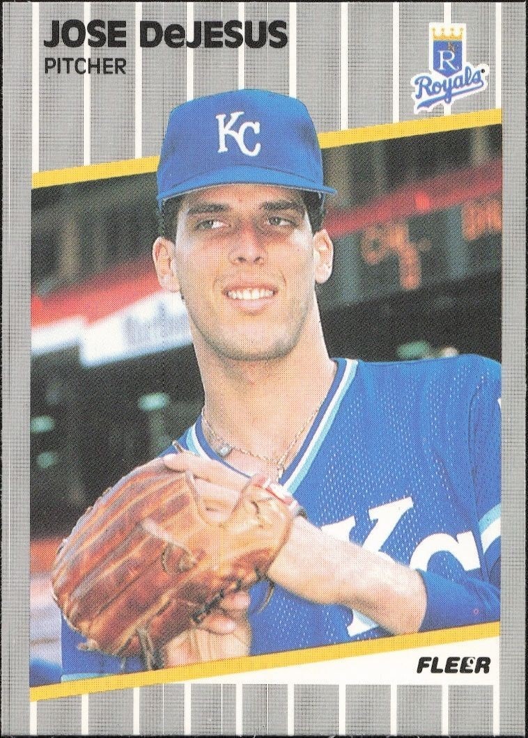 1989 Fleer Jose DeJesus #280 trading card