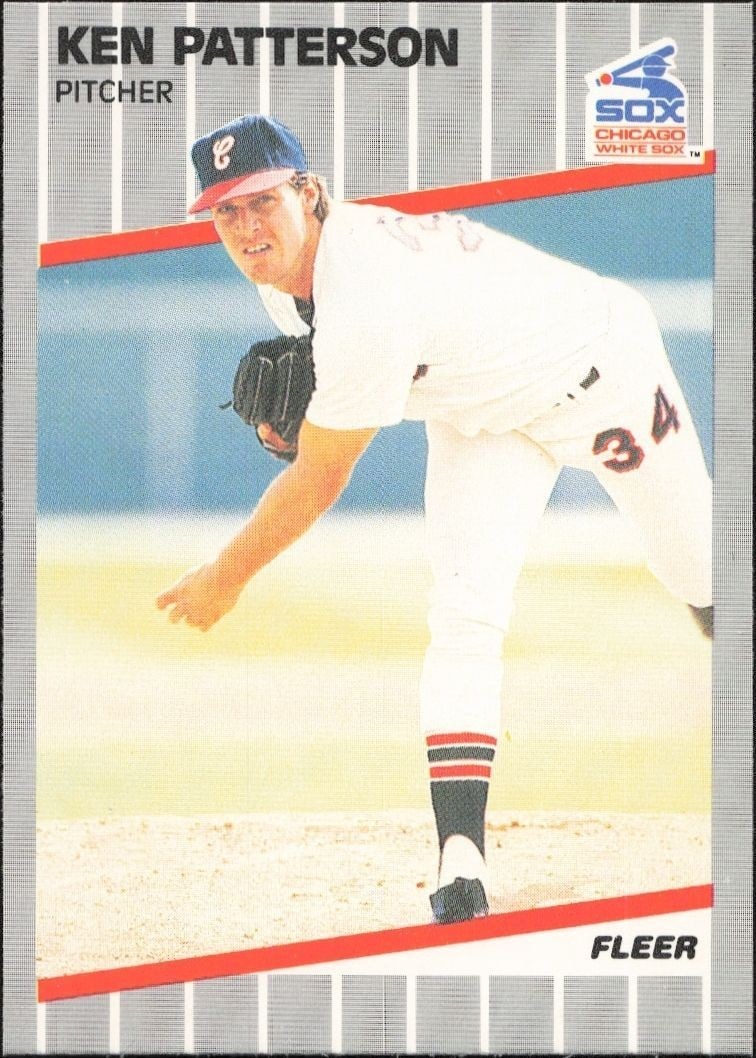 1989 Fleer Ken Patterson #508 trading card