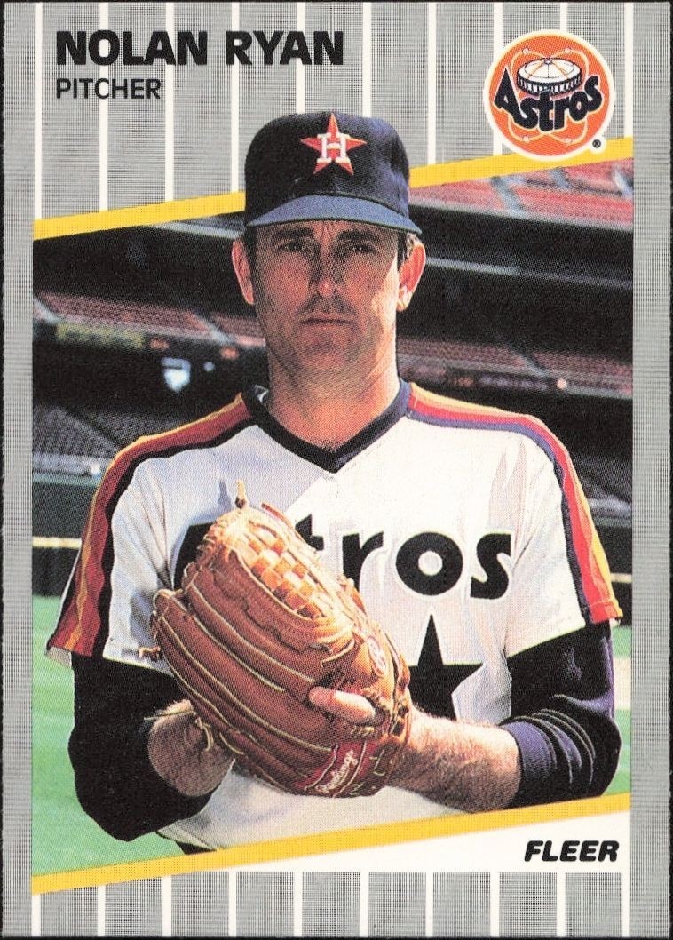 1989 Fleer Nolan Ryan #368 trading card