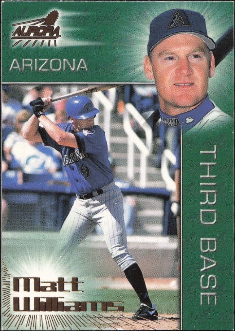 1998 Pacific Aurora Matt Williams #101 trading card