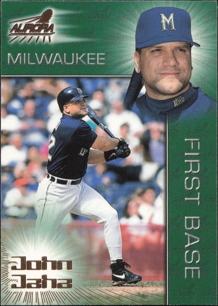 1998 Pacific Aurora John Jaha #153 trading card