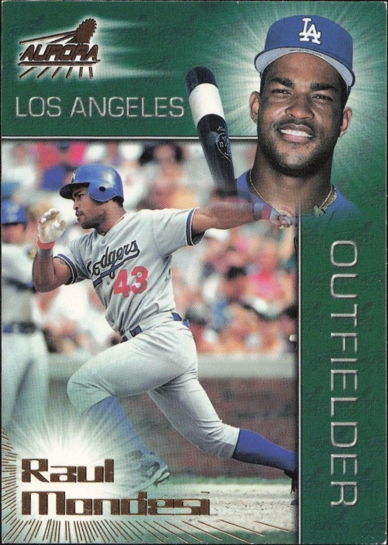 1998 Pacific Aurora Raul Mondesi #146 trading card