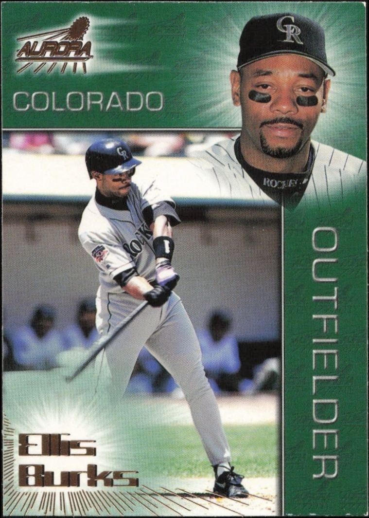 1998 Pacific Aurora Ellis Burks #124 trading card