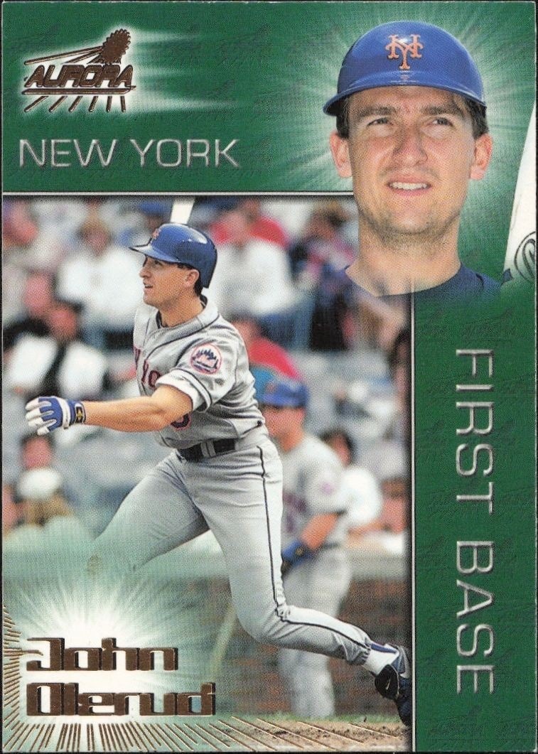 1998 Pacific Aurora John Olerud #166 trading card