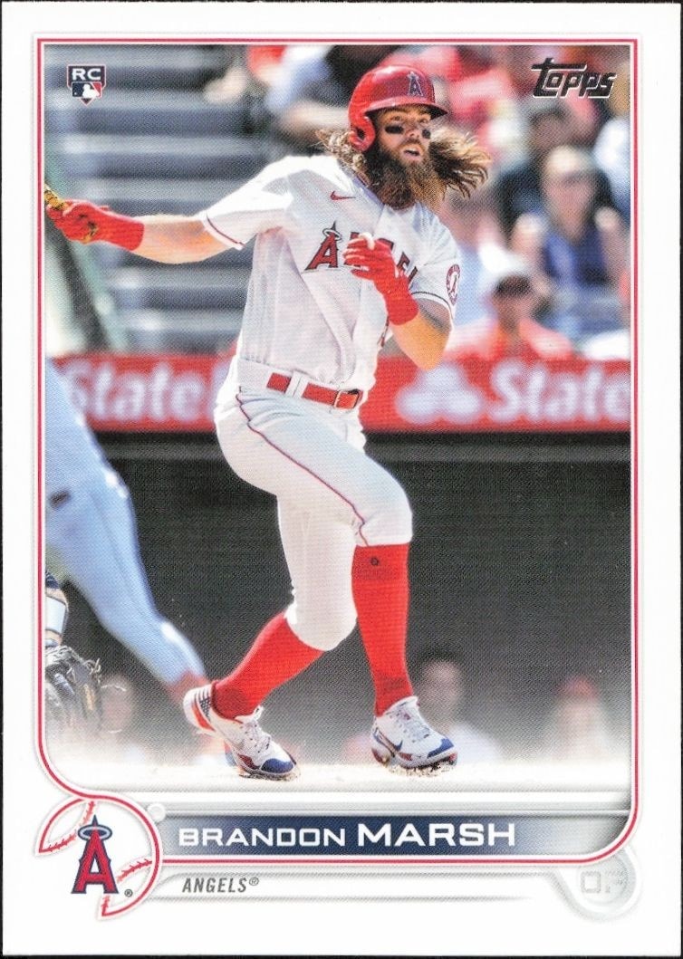 2022 Topps Series 1 Brandon Marsh #243 trading card
