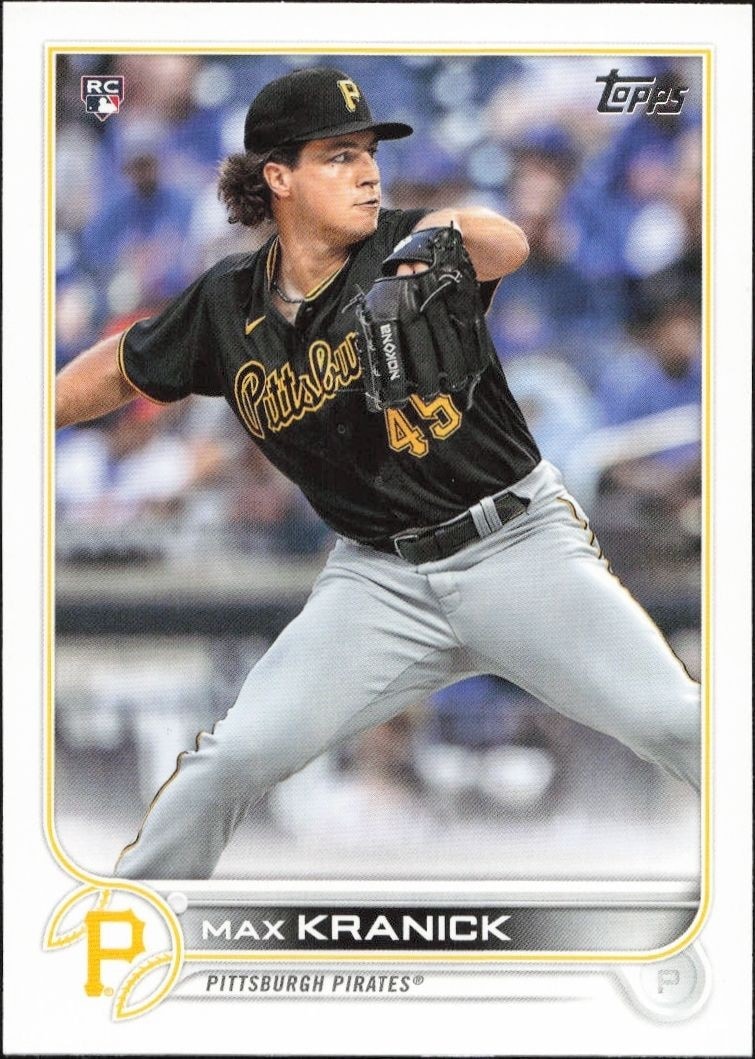 2022 Topps Series 1 Max Kranick #325 trading card