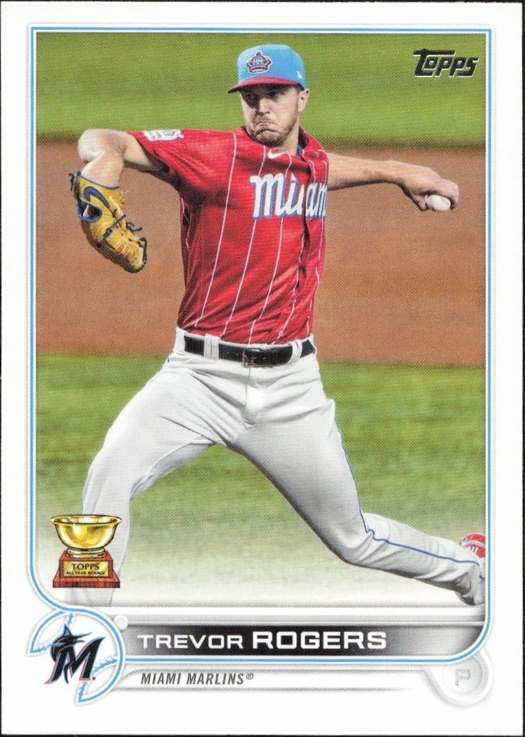 2022 Topps Series 1 Trevor Rogers #24 trading card