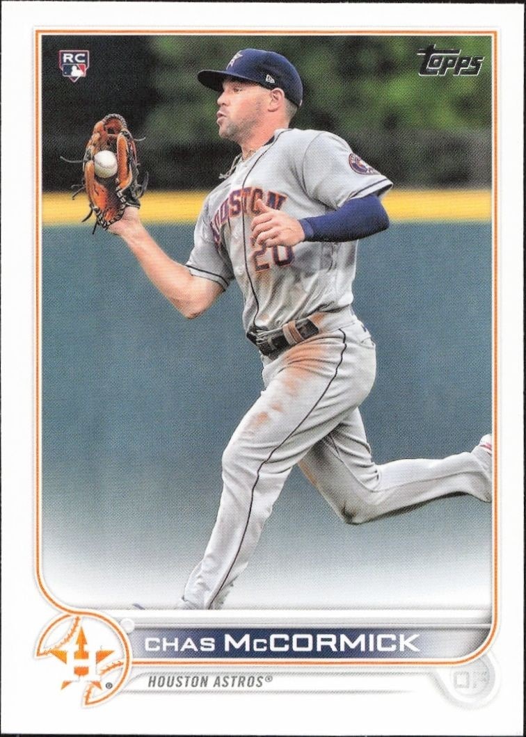 2022 Topps Series 1 Chas McCormick #135 trading card