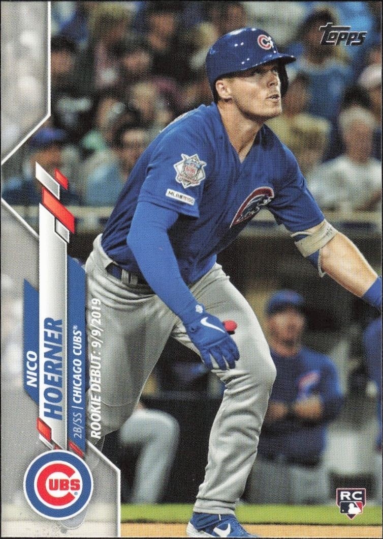 2020 Topps Update Series Nico Hoerner #U-251 trading card