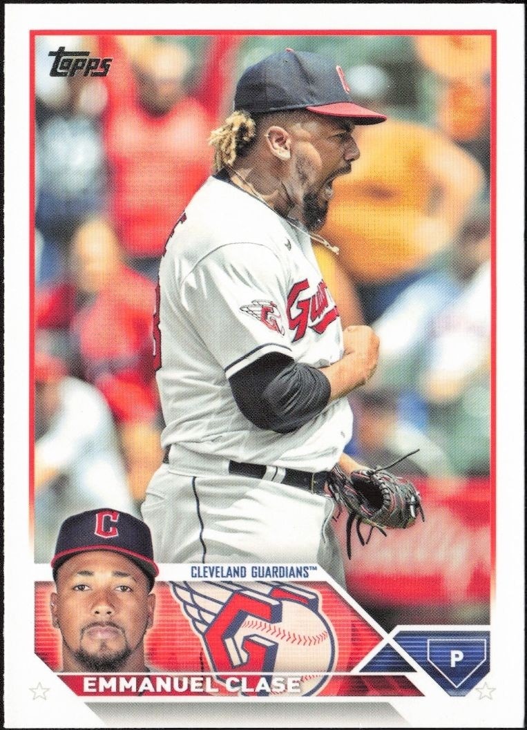 2023 Topps Series 1 Emmanuel Clase #117 trading card