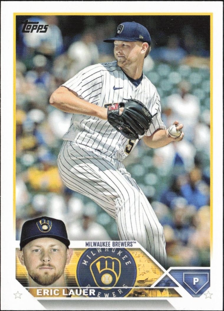 2023 Topps Series 1 Eric Lauer #109 trading card