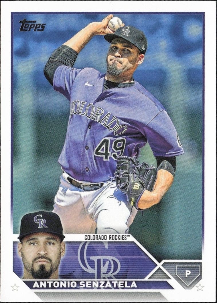 2023 Topps Series 1 Antonio Senzatela #99 trading card
