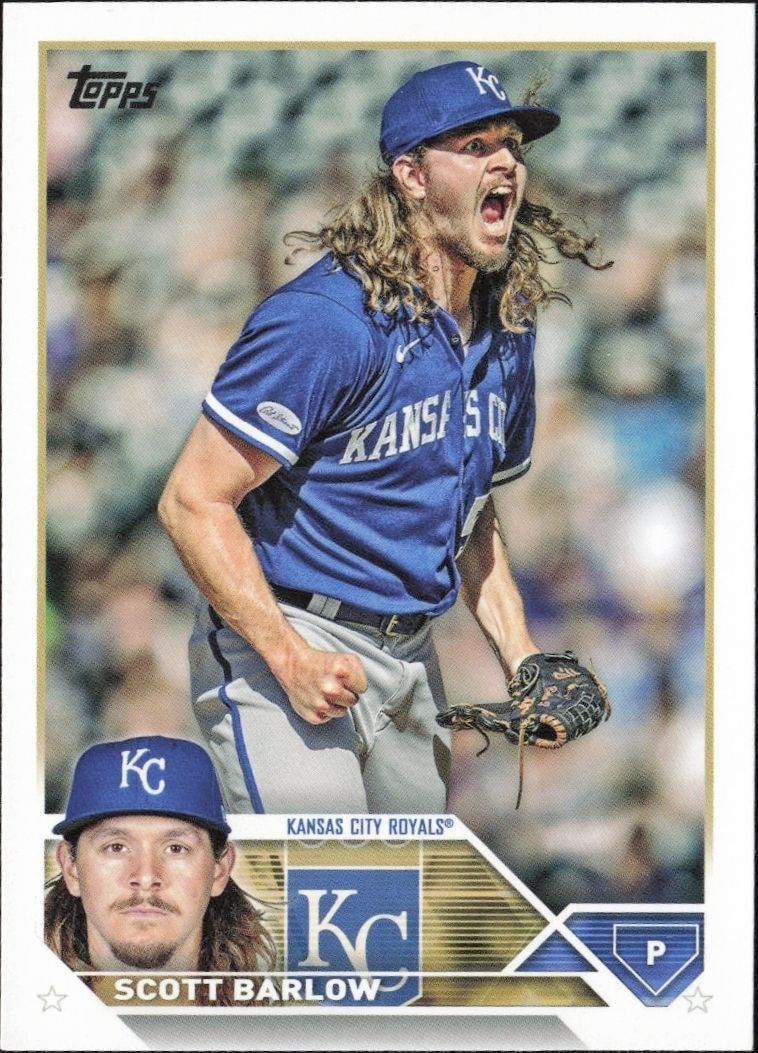 2023 Topps Series 1 Scott Barlow #9 trading card