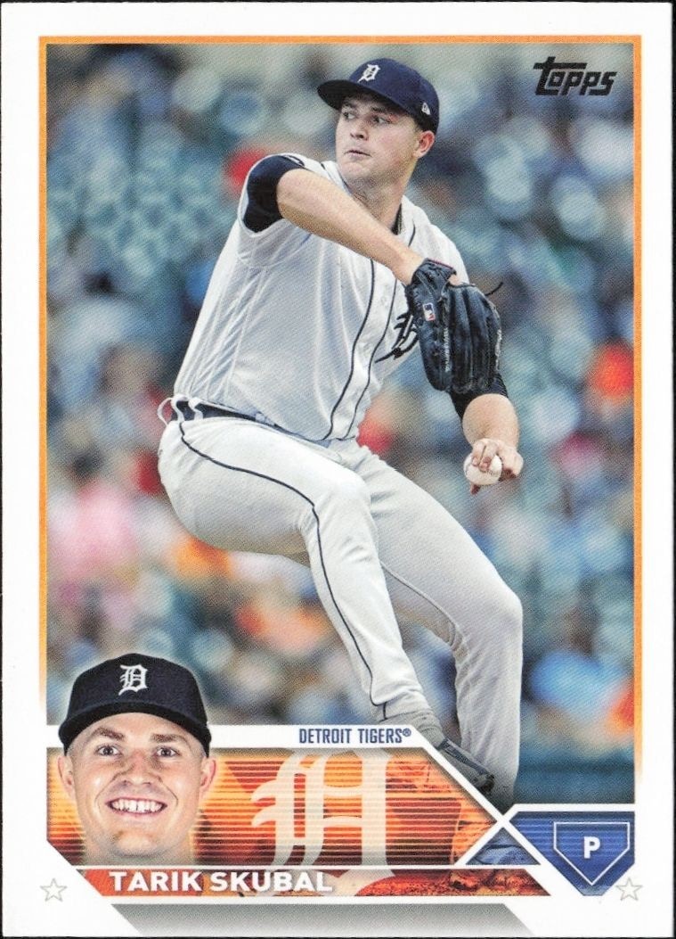 2023 Topps Series 1 Tarik Skubal #74 trading card