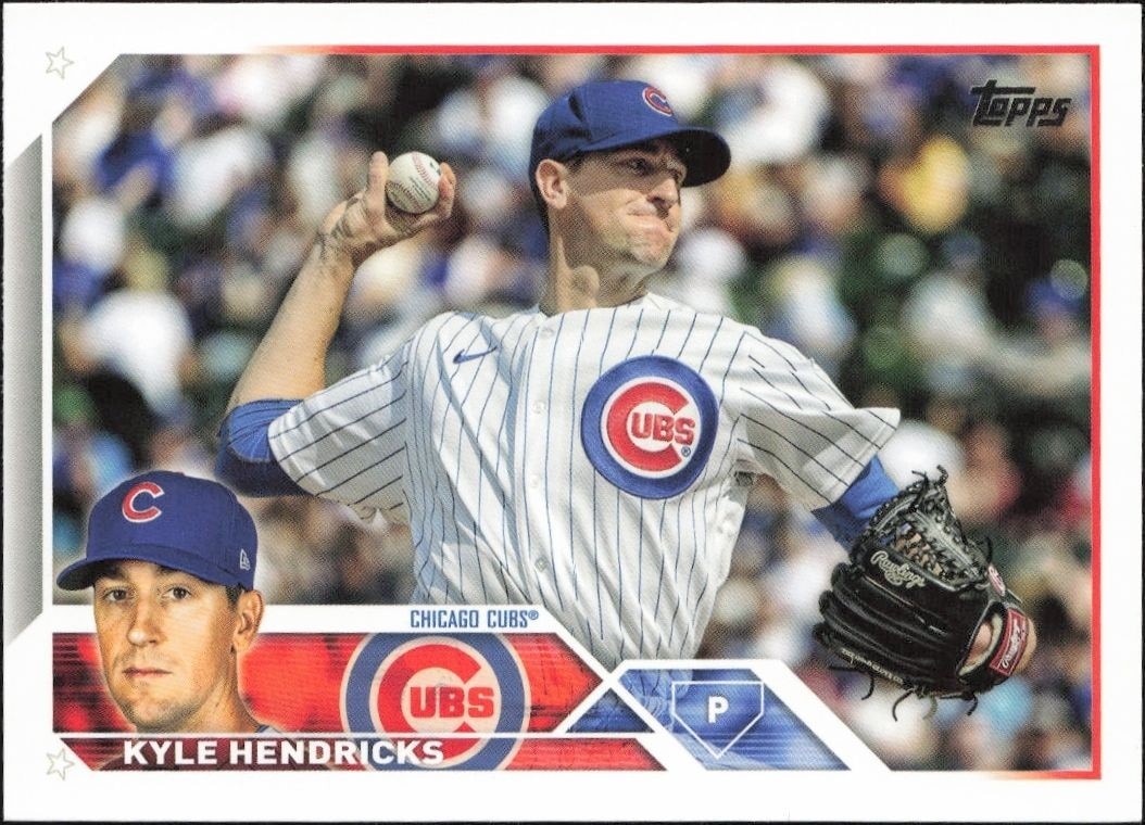 2023 Topps Series 1 Kyle Hendricks #137 trading card