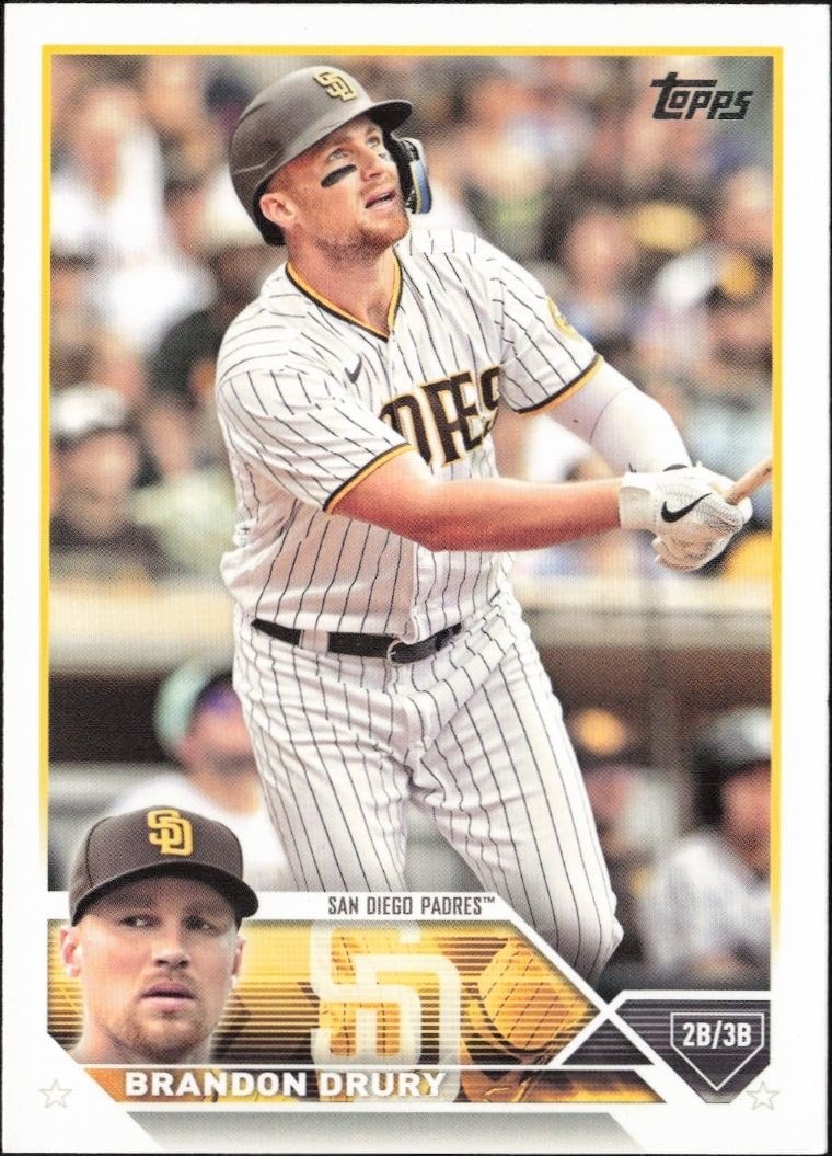 2023 Topps Series 1 Brandon Drury #14 trading card