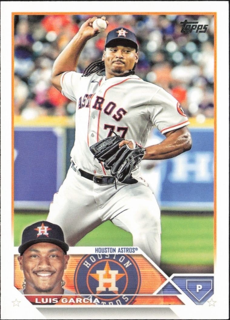 2023 Topps Series 1 Luis Garcia #121 trading card