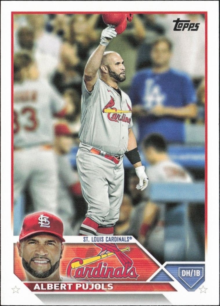 2023 Topps Series 1 Albert Pujols #5 trading card