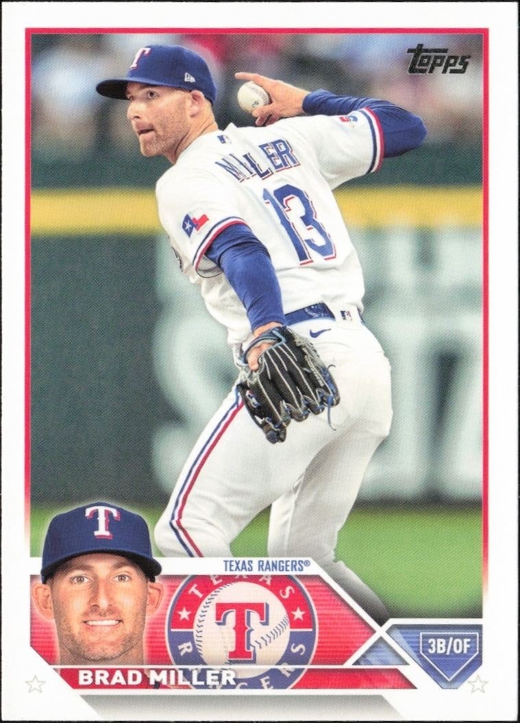 2023 Topps Series 1 Brad Miller #319 trading card