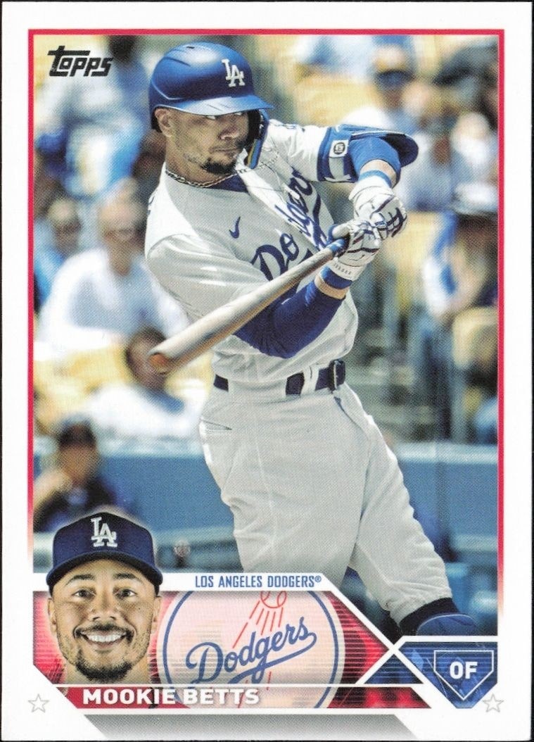 2023 Topps Series 1 Mookie Betts #50 trading card