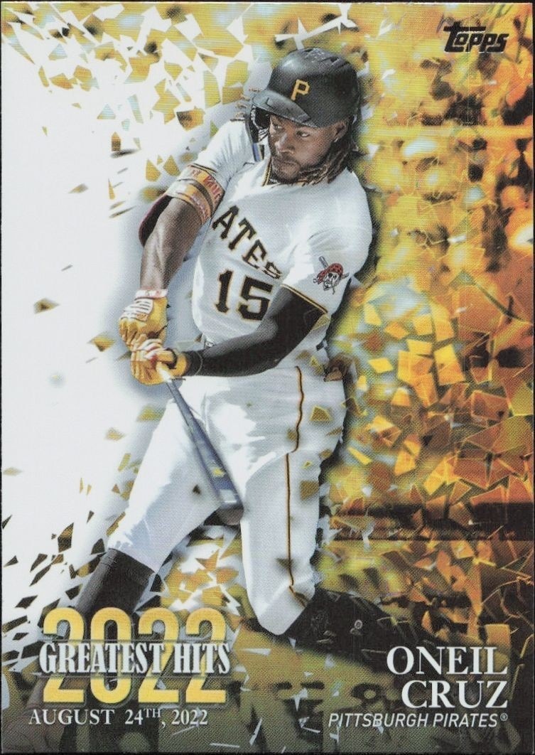 2023 Topps Series 1 Oneil Cruz #22GH-6 trading card