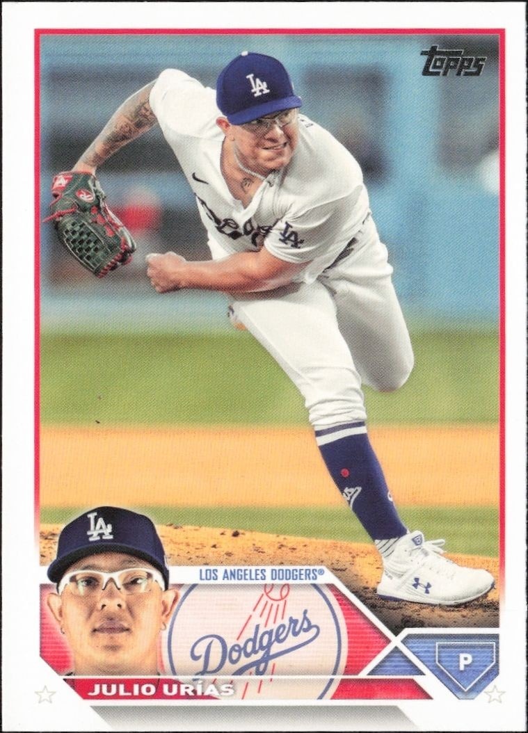 2023 Topps Series 1 Julio Urías #280 trading card