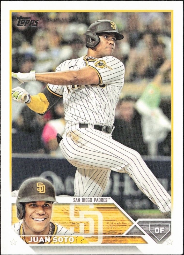 2023 Topps Series 1 Juan Soto #1 trading card
