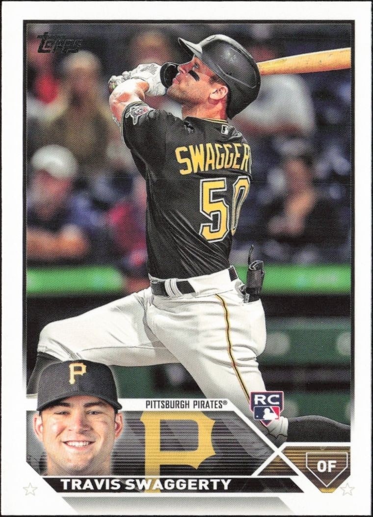 2023 Topps Series 1 Travis Swaggerty #67 trading card